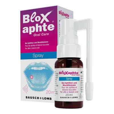 Bloxaphte Oral Care Mundspray bei Aphthen, Verletzungen im Mund 20 ml von Dr. Gerhard Mann PZN 13983234