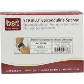 Bort Stabilo Epicondylitis Spange Größe 2 grau 1 stk von Bort GmbH PZN 05539927