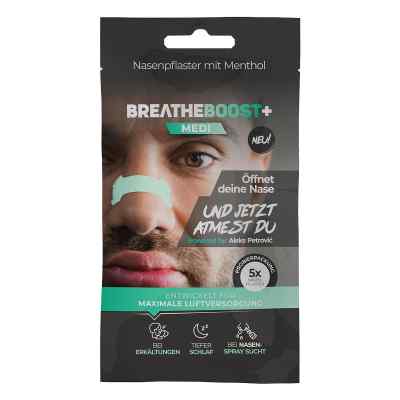 Breatheboost+ Medi Nasenpflaster mit Menthol Probeset