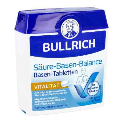 Bullrich Säure Basen Balance Tabletten 180 stk von delta pronatura Dr. Krauss & Dr. PZN 11089871