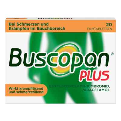 Buscopan Plus  20 stk von A. Nattermann & Cie GmbH PZN 02483617