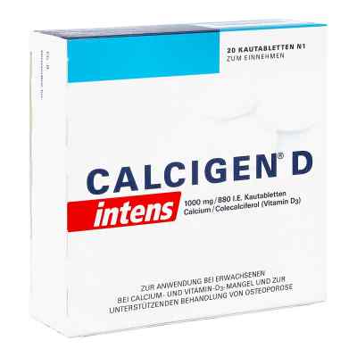 CALCIGEN D intens 1000mg/880 internationale Einheiten