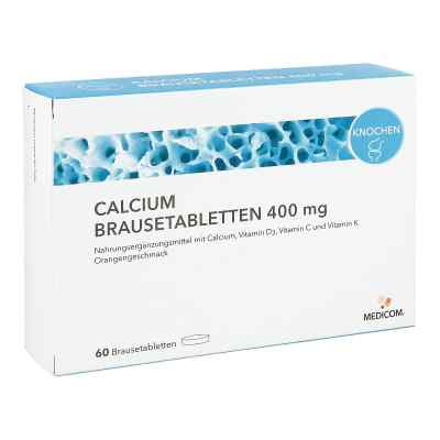 Calcium Brausetabletten 400 mg 60 stk von Medicom Pharma GmbH PZN 16160964