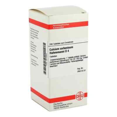Calcium Carbonicum D4 Tabletten Hahnemanni