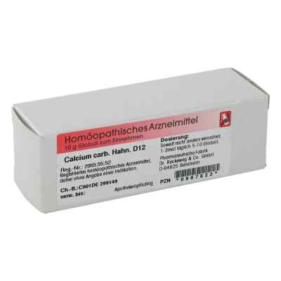 Calcium Carbonicum Hahnemanni D 12 Globuli 10 g von Dr.RECKEWEG & Co. GmbH PZN 00907622