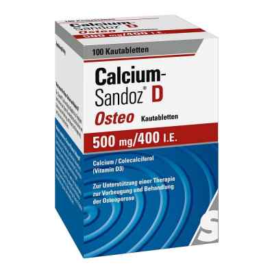 Calcium-Sandoz D Osteo 500mg/400 internationale Einheiten 100 stk von Hexal AG PZN 02227825