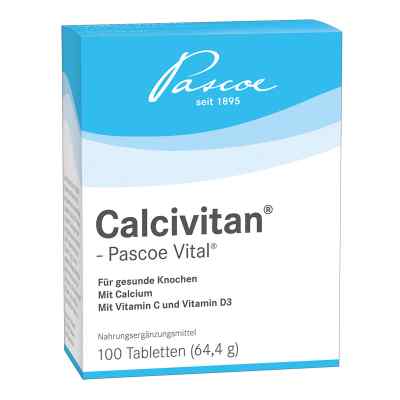 Calcivitan Pascoe Vital Tabletten 100 stk von Pascoe Vital GmbH PZN 01352072