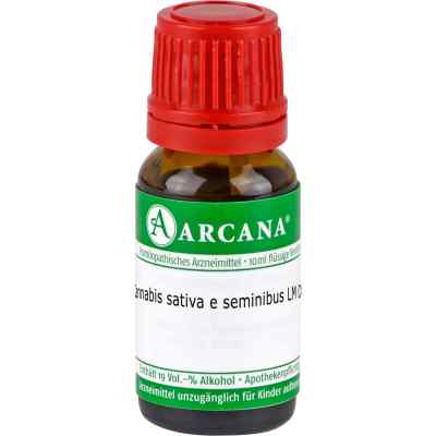 Cannabis sativa e seminibus Lm 110 Dilution 10 ml von ARCANA Dr. Sewerin GmbH & Co.KG PZN 12144046