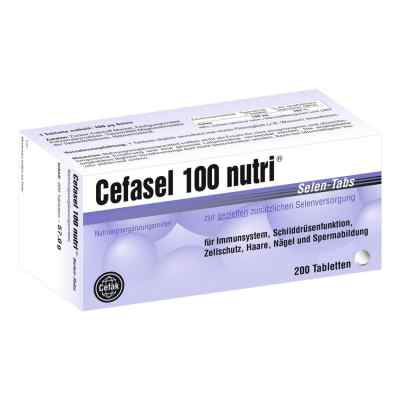 Cefasel 100 nutri Selen Tabs Tabletten 200 stk von Cefak KG PZN 07008795
