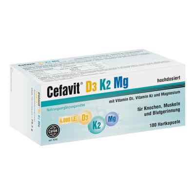 Cefavit D3 K2 Mg 4.000 I.e. Hartkapseln 100 stk von Cefak KG PZN 15580167