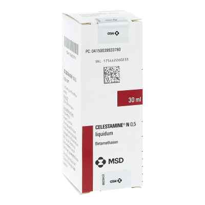 Celestamine N 0,5 Lösung zum Einnehmen 30 ml von Organon Healthcare GmbH PZN 03993378