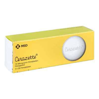 Cerazette Filmtabletten 3X28 stk von Organon Healthcare GmbH PZN 00163506