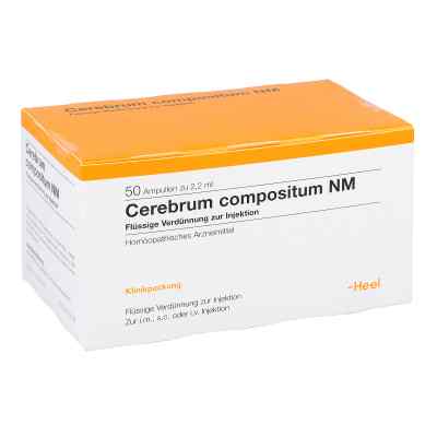 Cerebrum Compositum Nm Ampullen 50 stk von Biologische Heilmittel Heel GmbH PZN 01674870
