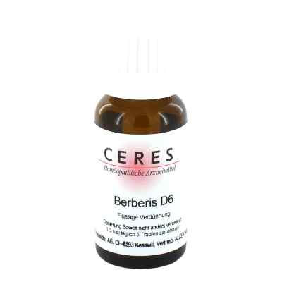 Ceres Berberis D6 Dilution