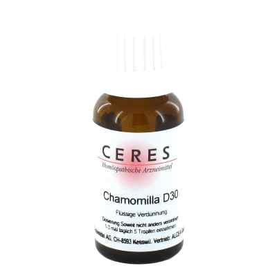 Ceres Chamomilla D30 Dilution