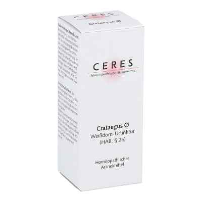 Ceres Crataegus Urtinktur 20 ml von CERES Heilmittel GmbH PZN 00178815
