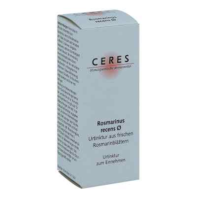 Ceres Rosmarinus recens Urtinktur 20 ml von CERES Heilmittel GmbH PZN 12724950