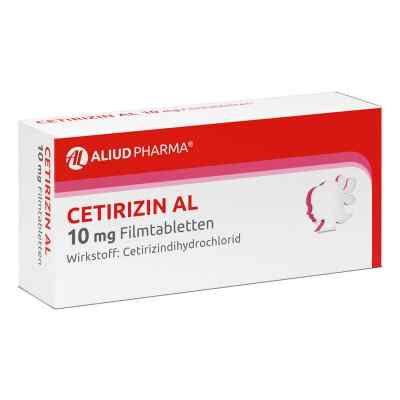 Cetirizin AL 10mg 100 stk von ALIUD Pharma GmbH PZN 02406611