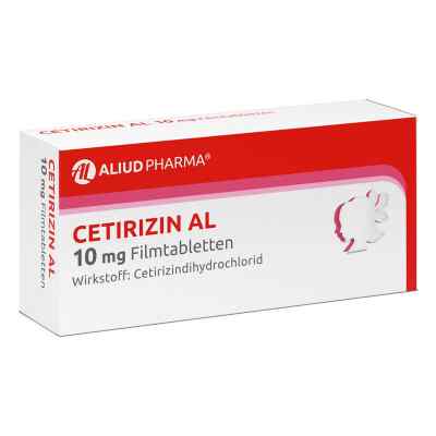 Cetirizin AL 10mg 20 stk von ALIUD Pharma GmbH PZN 02406634