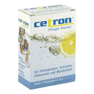 Cetron Reinigungspulver 5X15 g von Scheu-Dental GmbH PZN 03038380