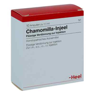 Chamomilla Injeel Ampullen 10 stk von Biologische Heilmittel Heel GmbH PZN 00196397