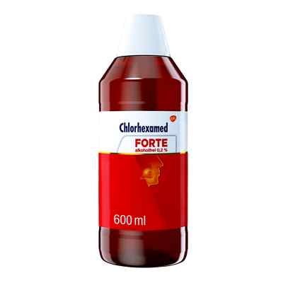 Chlorhexamed FORTE alkoholfrei 0,2 %, 600 ml, mit Chlorhexidin 600 ml von GlaxoSmithKline Consumer Healthc PZN 09642869
