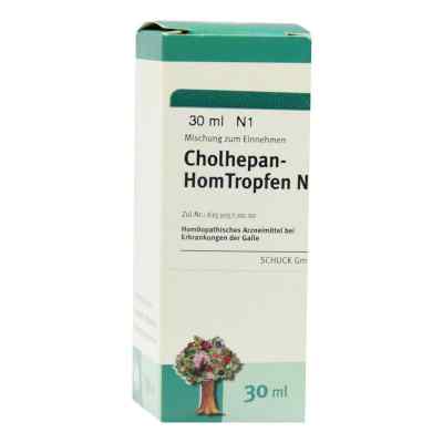 Cholhepan Homtropfen N 30 ml von SCHUCK GmbH Arzneimittelfabrik PZN 03448445