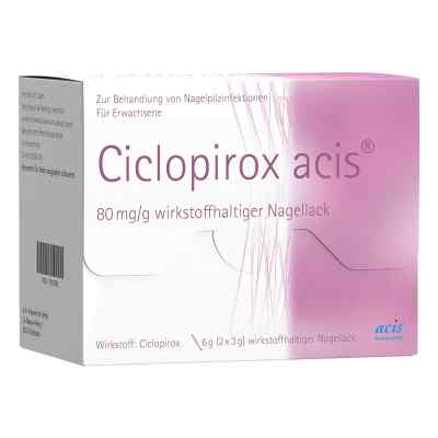 Ciclopirox acis 80mg/g bei Nagelpilz