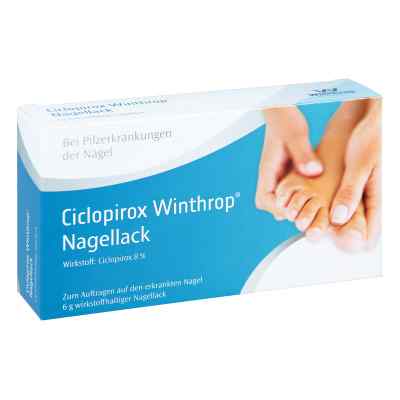 Ciclopirox Winthrop Nagellack bei Nagelpilz Erkrankungen 6 g von A. Nattermann & Cie GmbH PZN 03792697