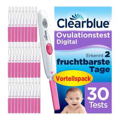 Clearblue Ovulationstest Digital 30 stk von WICK Pharma - Zweigniederlassung PZN 18412861