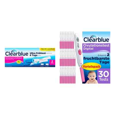 Clearblue Schwangerschafts-Frühtest + Ovulationstest