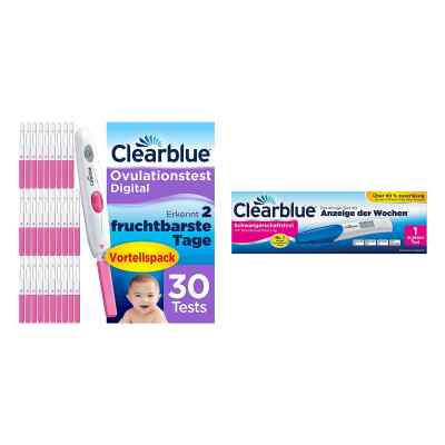 Clearblue Schwangerschaftstest mit Wochenbestimmung + Ovulations