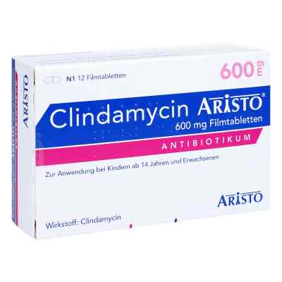 Clindamycin Aristo 600mg 12 stk von Aristo Pharma GmbH PZN 00141516