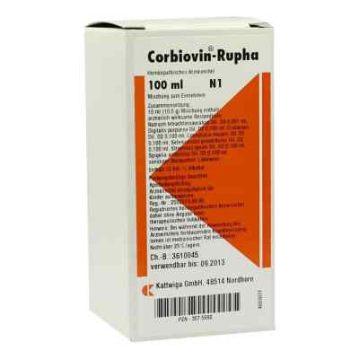 Corbiovin Rupha Liquidum 100 ml von Kattwiga Arzneimittel GmbH PZN 03575592