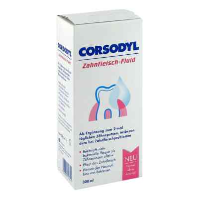 Corsodyl Zahnfleisch-fluid 300 ml von GlaxoSmithKline Consumer Healthc PZN 09702962