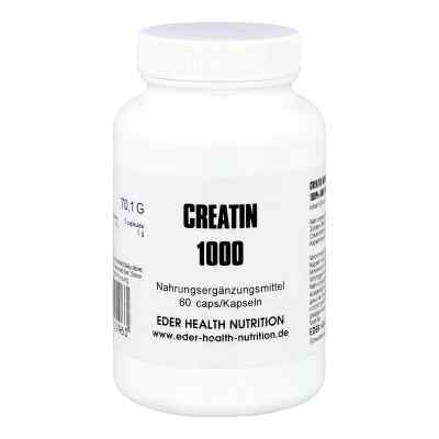 Creatin 1000 Pulver Kapseln 60 stk von EDER Health Nutrition PZN 00246310