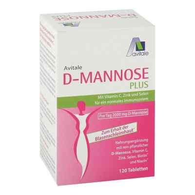 D-Mannose Plus 2000 mg Tabletten mit Vitamine und Mineralstoffe