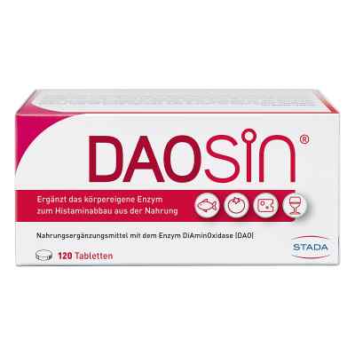 Daosin Tabletten 120 stk von SCIOTEC DIAG.TECH.GMBH PZN 16872989