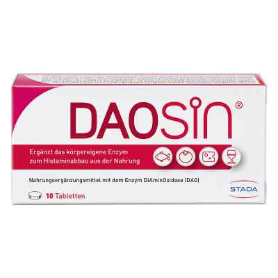 Daosin Tabletten zur Unterstützung des Histaminabbaus 10 stk von STADA Consumer Health Deutschlan PZN 16790524