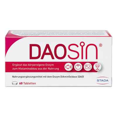 Daosin Tabletten zur Unterstützung des Histaminabbaus 60 stk von SCIOTEC DIAG.TECH.GMBH PZN 16790547