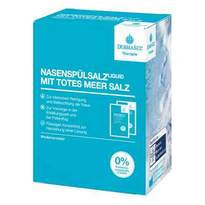 Dermasel Therapie Totes Meer Nasenspülsalz liquid
