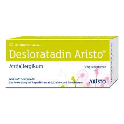 Desloratadin Aristo 5mg 100 stk von Aristo Pharma GmbH PZN 11294329