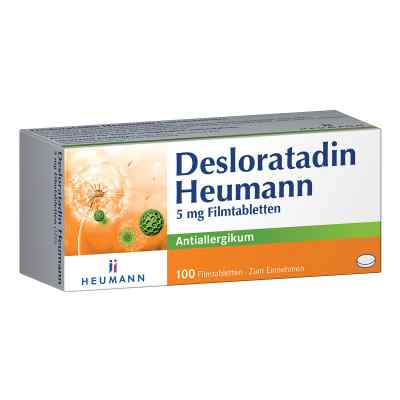 Desloratadin Heumann 5mg 100 stk von HEUMANN PHARMA GmbH & Co. Generi PZN 16938180