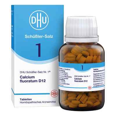 DHU Schüßler-Salz Nummer 1 Calcium fluoratum D12 420 Tabletten 420 stk von DHU-Arzneimittel GmbH & Co. KG PZN 06583959