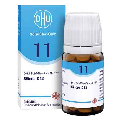 DHU Schüßler-Salz Nummer 11 Silicea D12 80 Tabletten 80 stk von DHU-Arzneimittel GmbH & Co. KG PZN 00274795