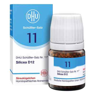 DHU Schüßler-Salz Nummer 11 Silicea D12 Globuli 10 g von DHU-Arzneimittel GmbH & Co. KG PZN 10545976