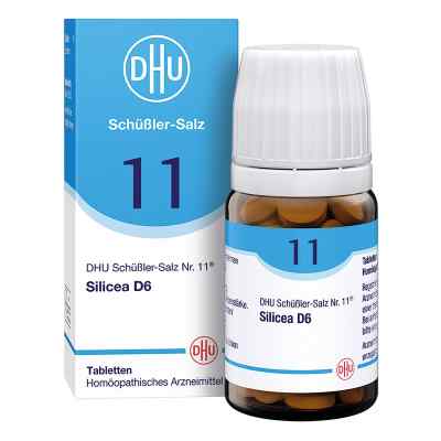 DHU Schüßler-Salz Nummer 11 Silicea D6 Tabletten 80 stk von DHU-Arzneimittel GmbH & Co. KG PZN 00274766