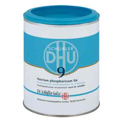 DHU Schüßler-Salz Nummer 9 Natrium phosphoricum D6 80 Tabletten 1000 stk von DHU-Arzneimittel GmbH & Co. KG PZN 00274571