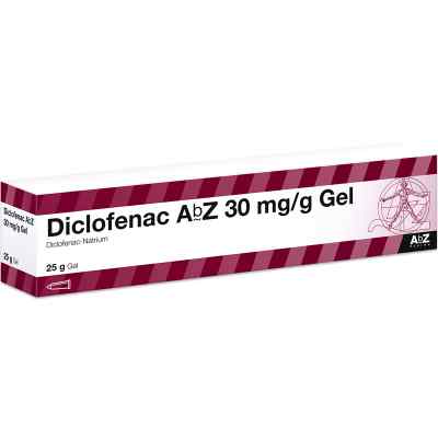 Diclofenac Abz 30 mg/g Gel 25 g von AbZ Pharma GmbH PZN 13577994