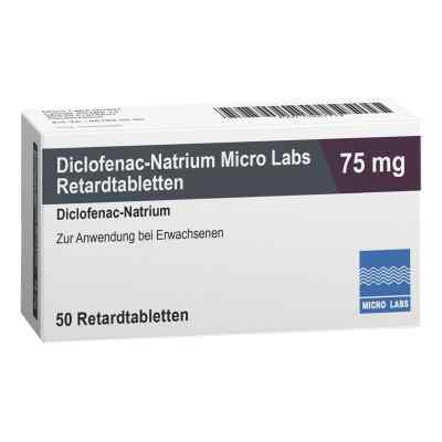 Diclofenac-Natrium Micro Labs 75mg 50 stk von Micro Labs GmbH PZN 12481772